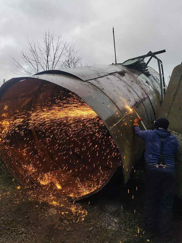 Снос кирпичного здания с последующей переработкой материалов