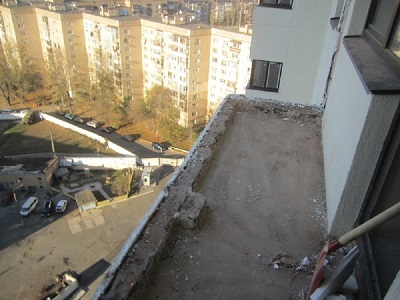 Снос балконов