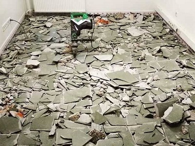 Демонтаж плитки